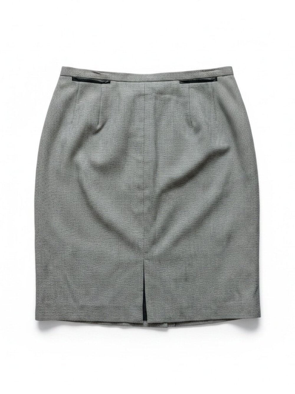 Harvé Benard by Bernard Holtzman Wool Pencil Skirt Size 14 Career Classic